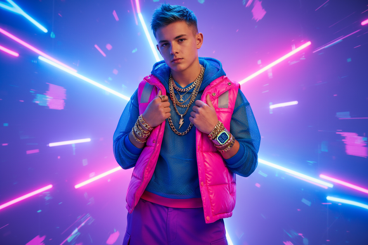 Gen Alpha Boy - Face Visible