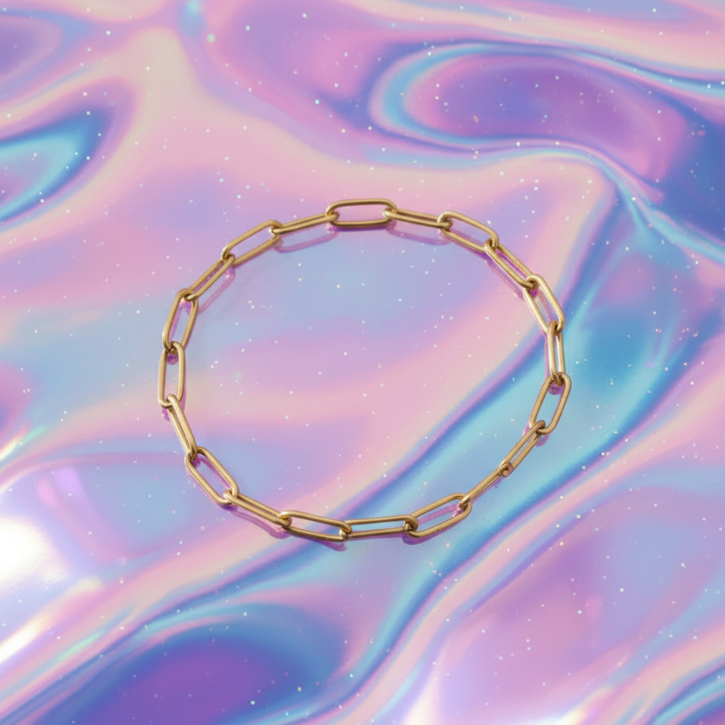 Y2K Paperclip Bracelet 3