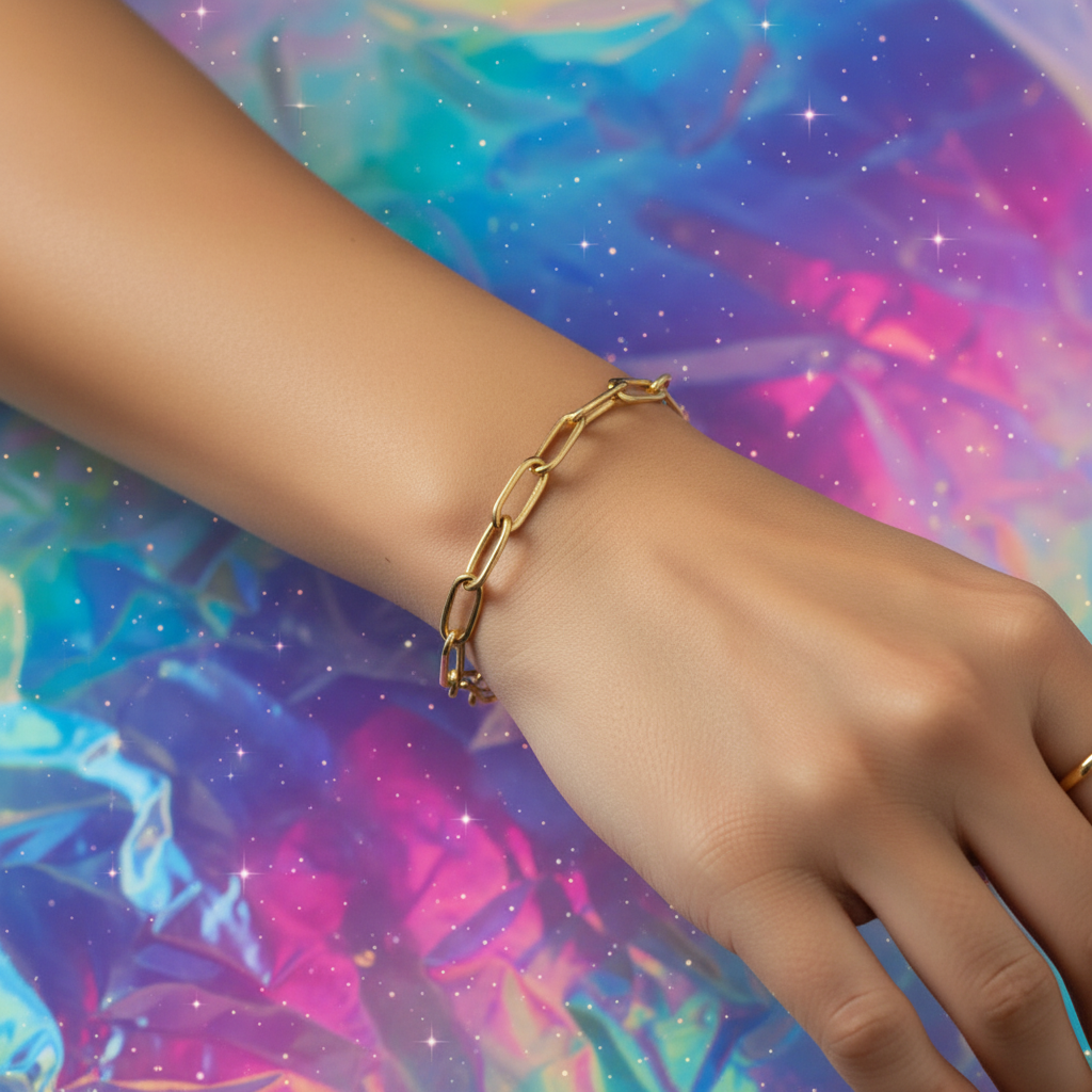 Y2K Paperclip Bracelet 5